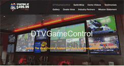 Desktop Screenshot of dtvgamecontrol.com